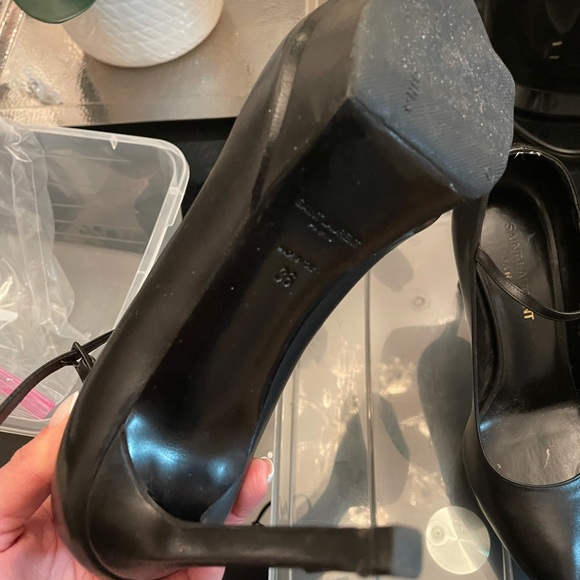 Black Saint Laurent Pumps Sz 36 - Picture 2 of 5